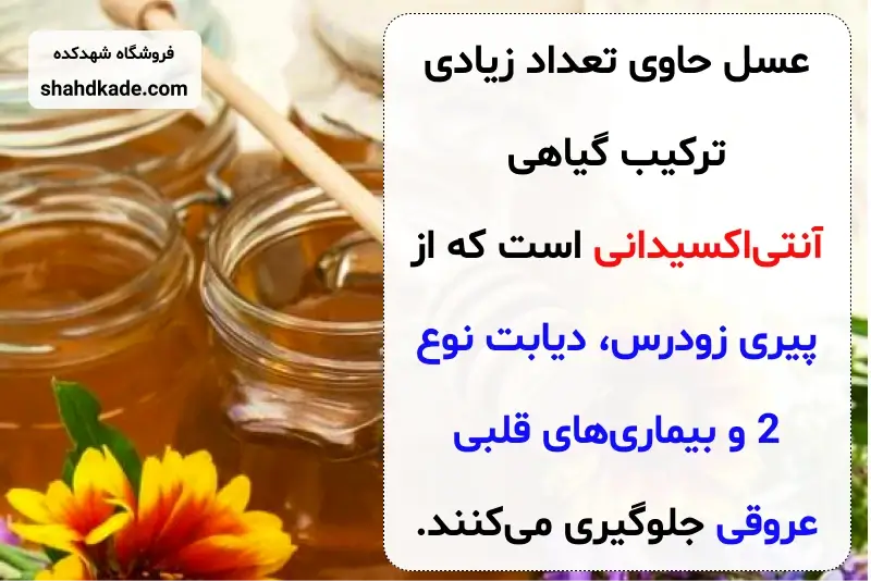 فواید عسل برای سلامتی